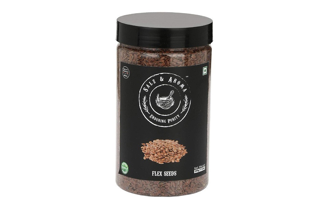 Salz & Aroma Flax Seeds    Plastic Jar  500 grams